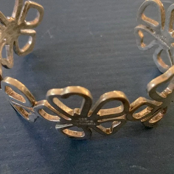Tiffany flower cuff